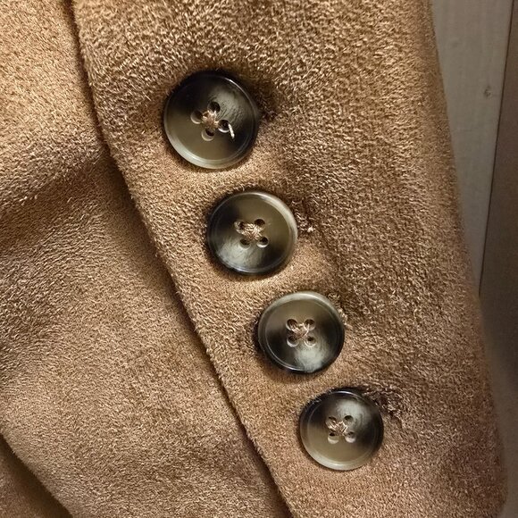 Chic Tan Blazer - Joan Vass (Size M)  NWT - Picture 3 of 6